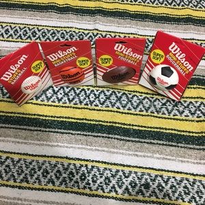 Vintage wilson mini stuffs full set nib